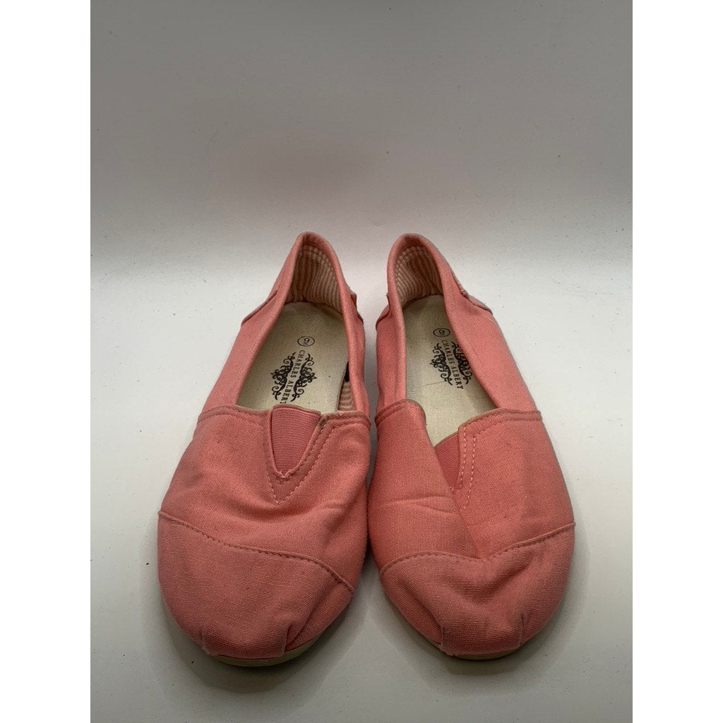 CHARLES ALBERT Women's Light Pink Lightweight Flats SZ 6