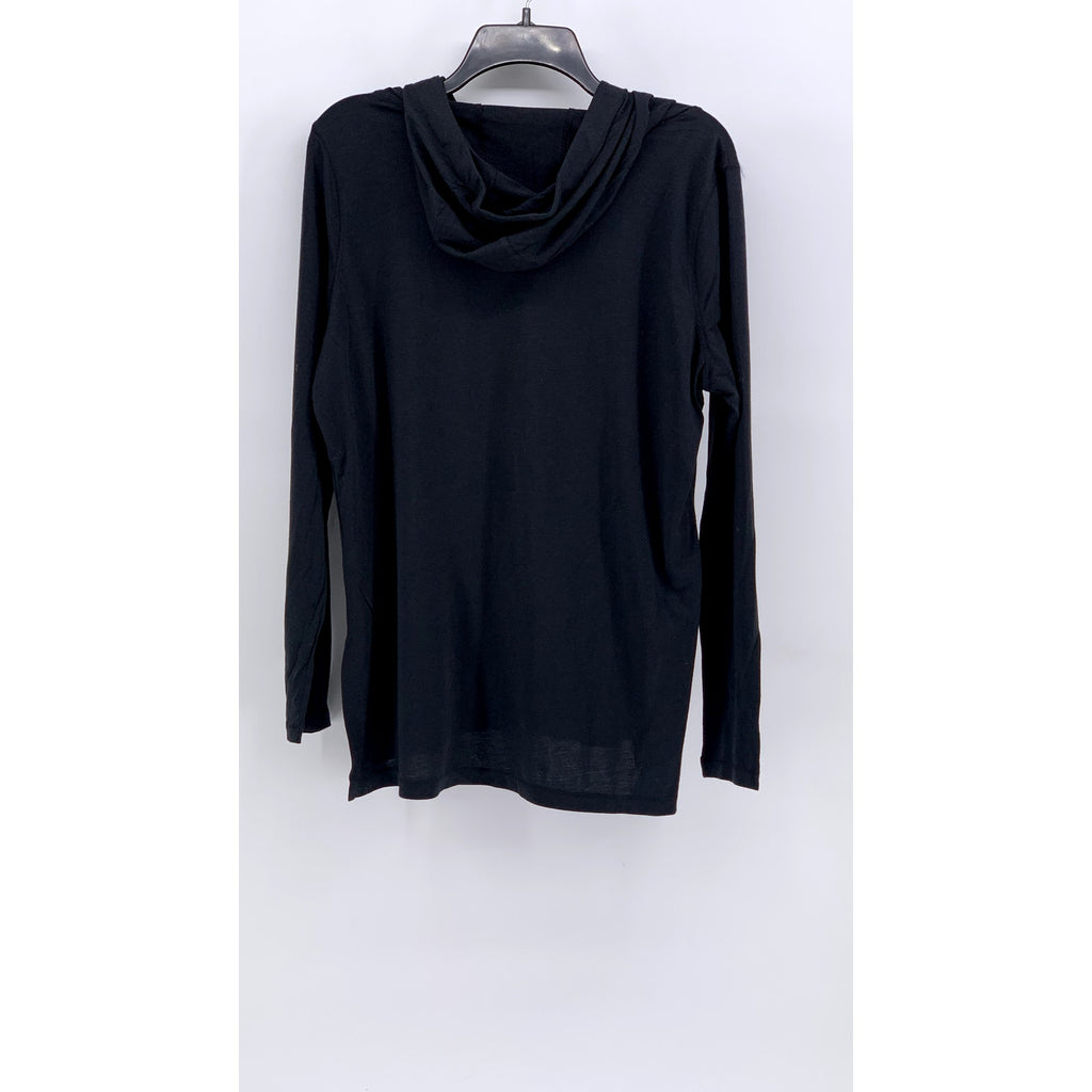 SPORT-TEK Women's Black Graphic Printed Lady Luck Hooded Sweatshirt SZ L