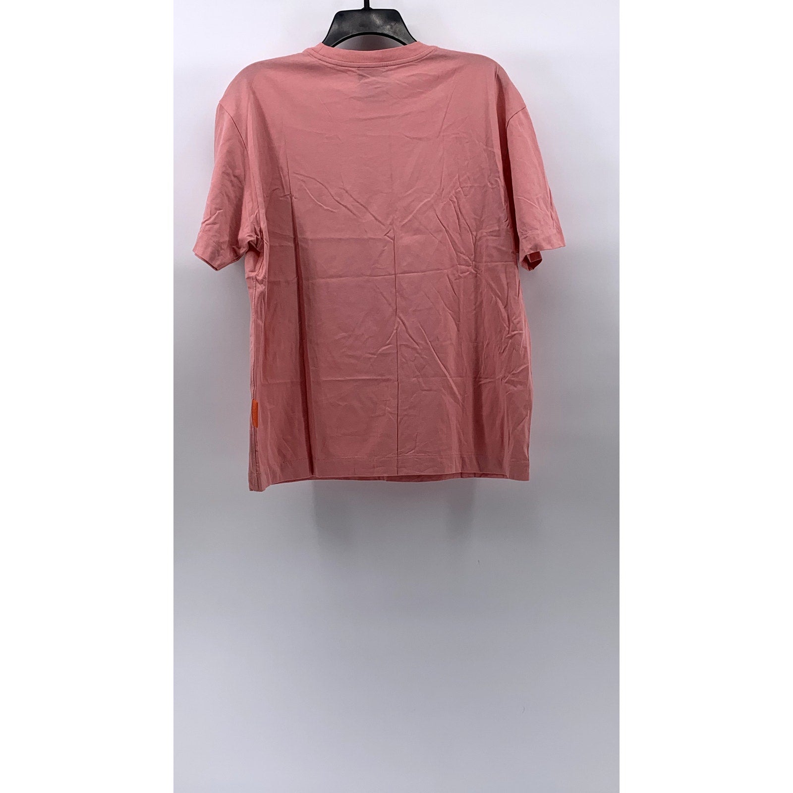 D.RT Men's Pink Vinyl Adjust Adapt Evolve Graphic Short Sleeve T-Shirt SZ L