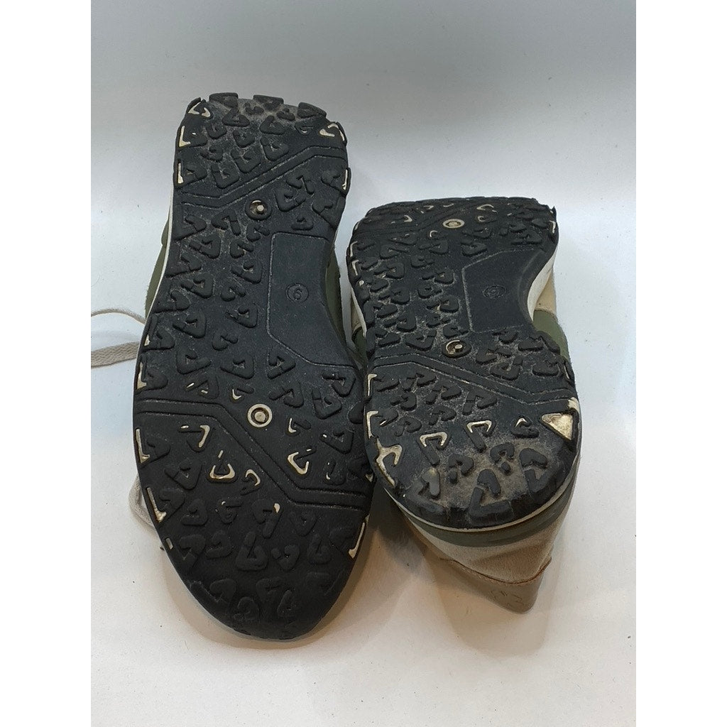 LUCKY BRAND Men's Tan-Beige Classic Lace-Up Round-Toe Ruby Sneakers SZ 9