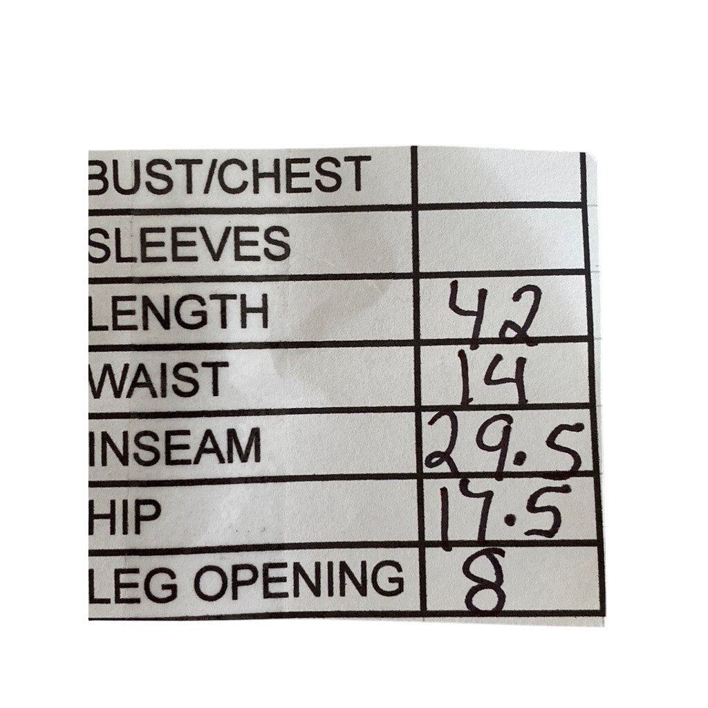 HARVE BENARD Women's Vintage Blue-White Striped Pleated Straight-Leg Pant SZ 8