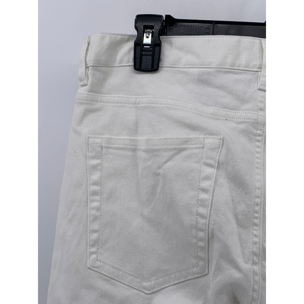 H&M Men's White Skinny-Fit Jeans SZ 30