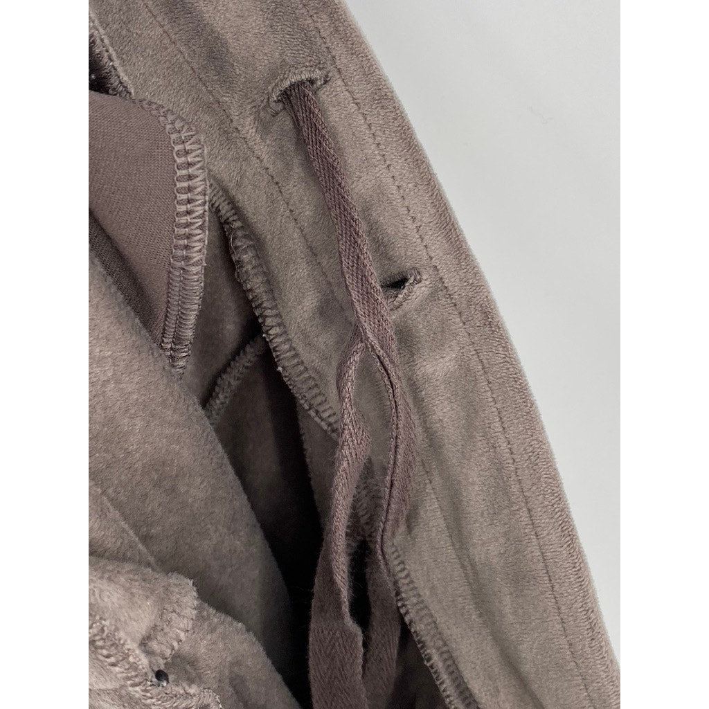 UNIQLO Women's Light Brown Extra Smooth Stretch Relaxed Fit Wide-Leg Pant SZ S