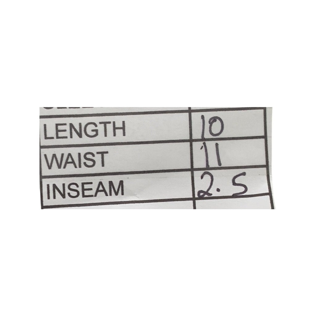 ARITZIA TNA Women's Black/White Hold-It Pull-On Peppy Shorts SZ 2XS