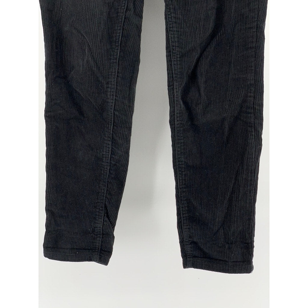 BDG Women's Black High-Rise Mom Corduroy Pants SZ 26