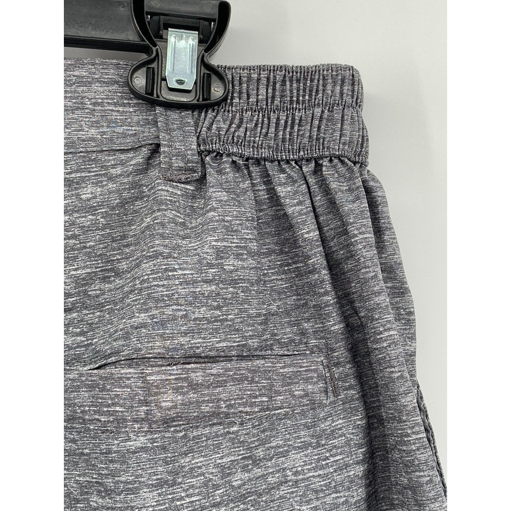 HIGH SURF Men's Gray Heather Regular Fit Board Shorts SZ 40/42