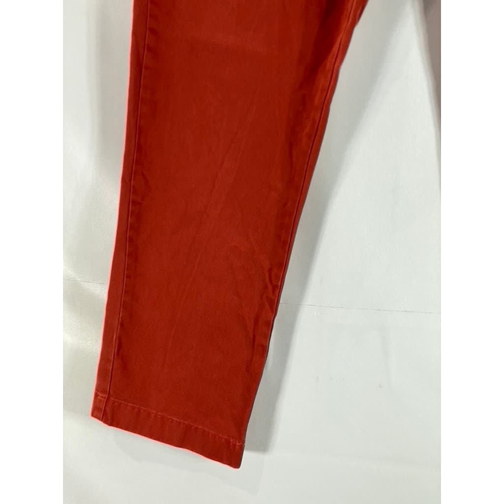 J.CREW Men's Red Straight-Fit Broken-In Chino Pant SZ 30X30