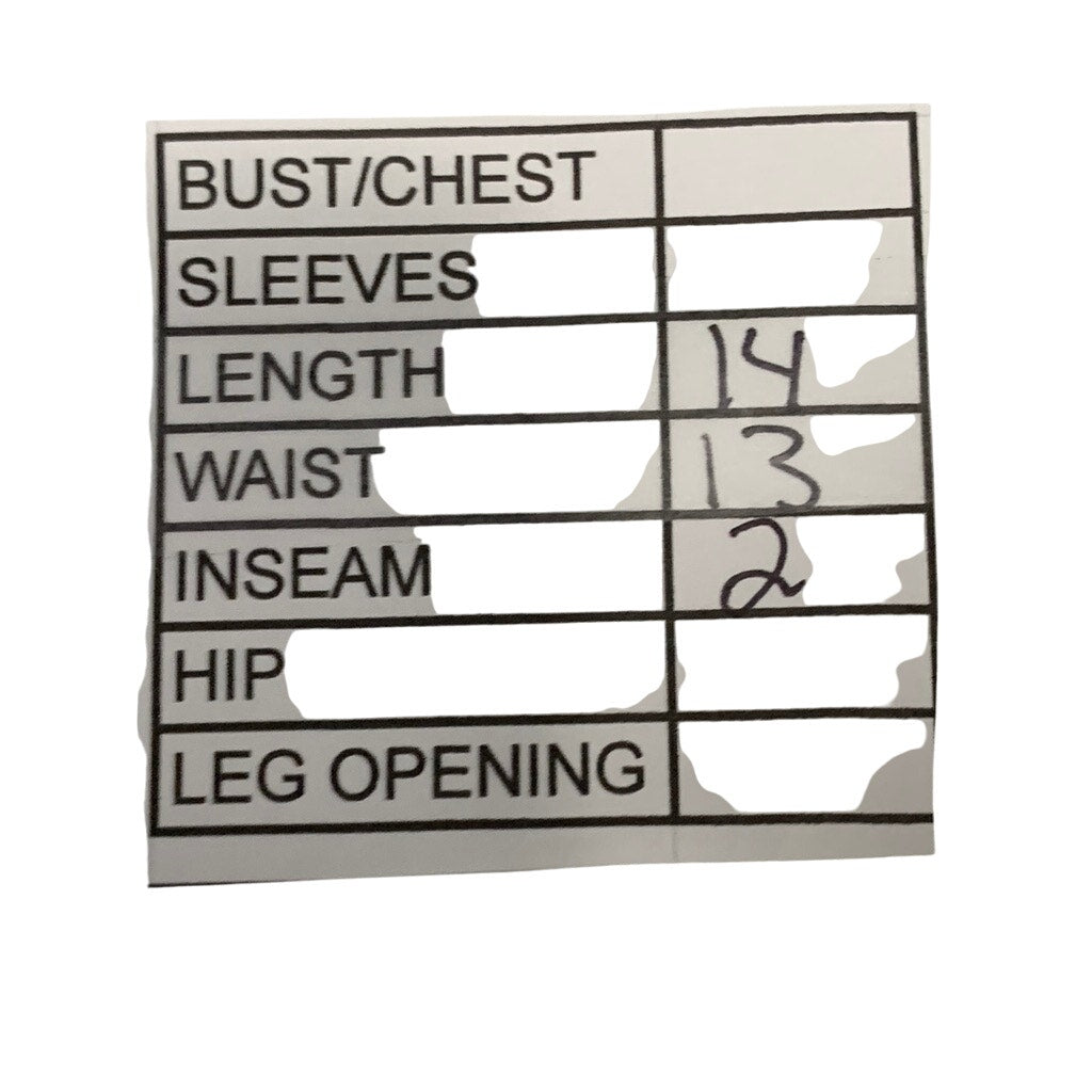 ANWND Women's Bight Dark Green Regular-Fit Denim Four-Pocket Shorts SZ M