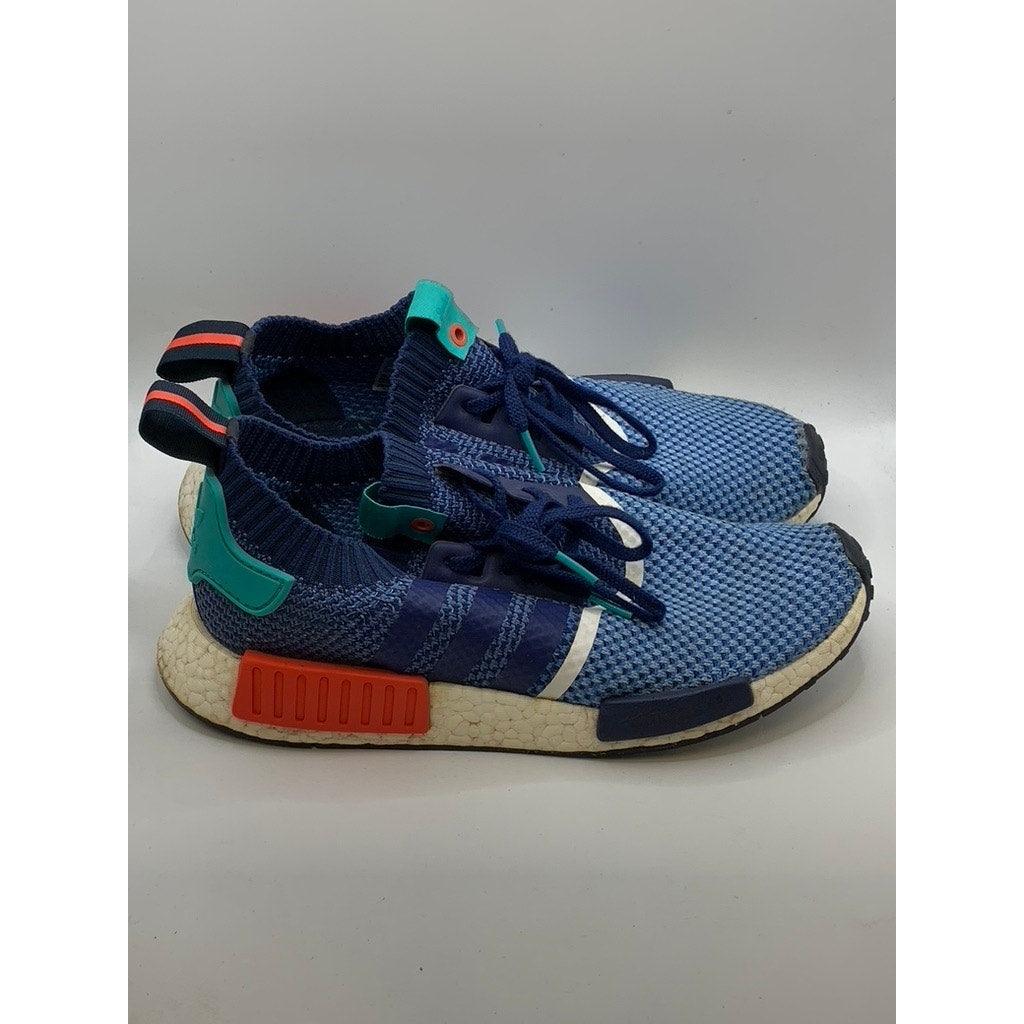 ADIDAS Men's Multicolor Mesh NMD_R1 Packers Sneakers SZ 9.5