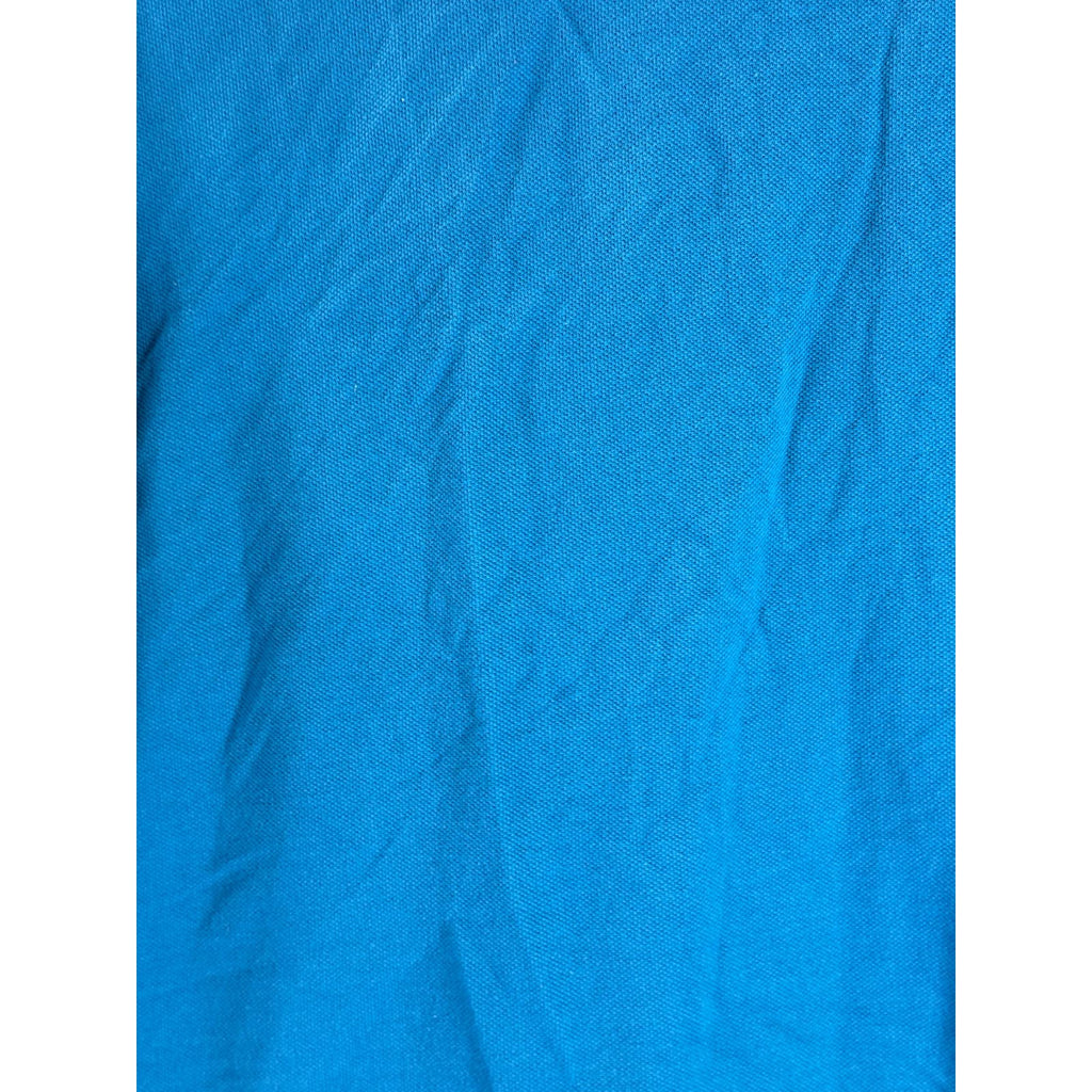 BROOKS BROTHERS FLEECE Men's Blue Cotton Pique Long Sleeve Polo Shirt SZ L