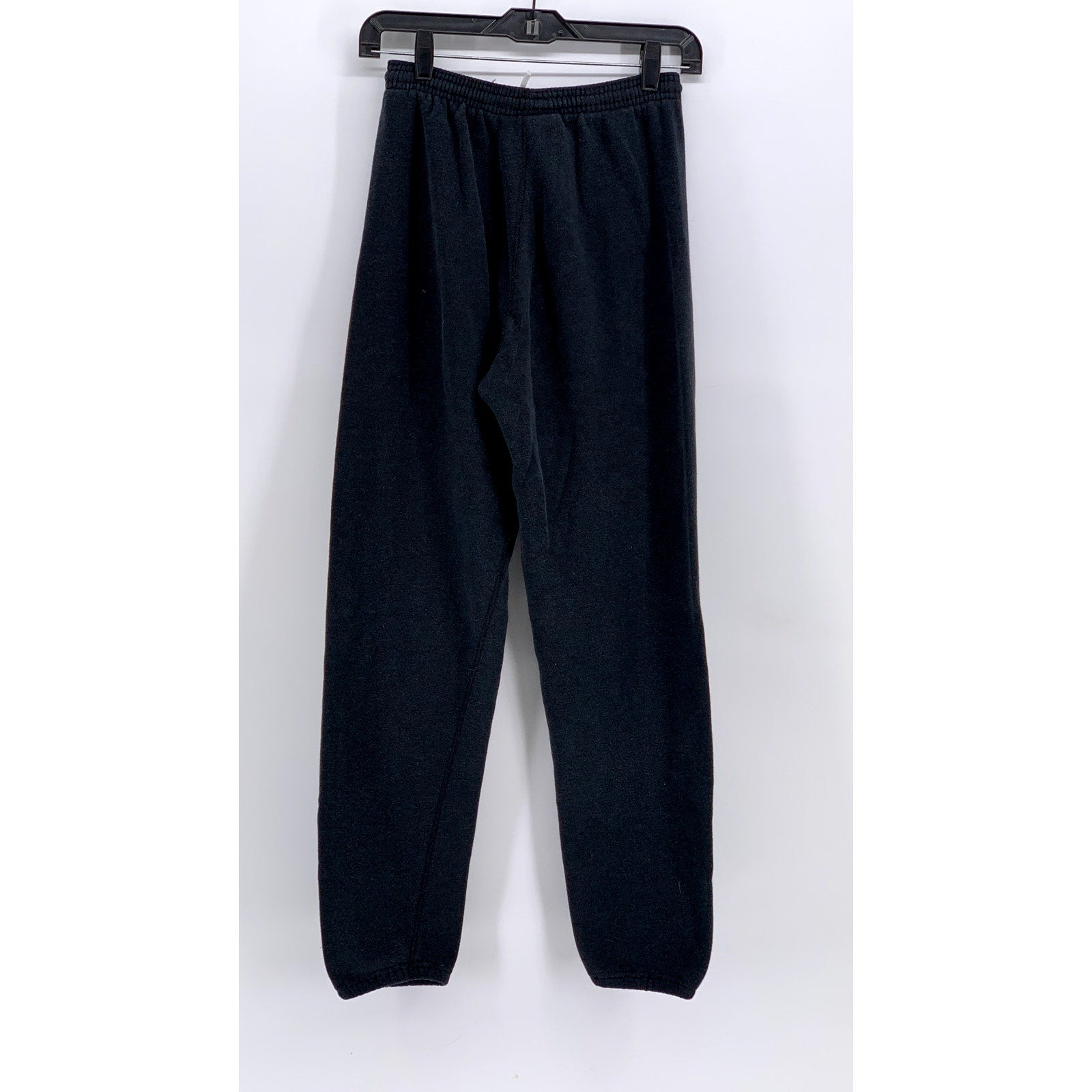 BASSETT WALKER Women's Vintage Washed Black Saints Printed Sweatpants SZ S