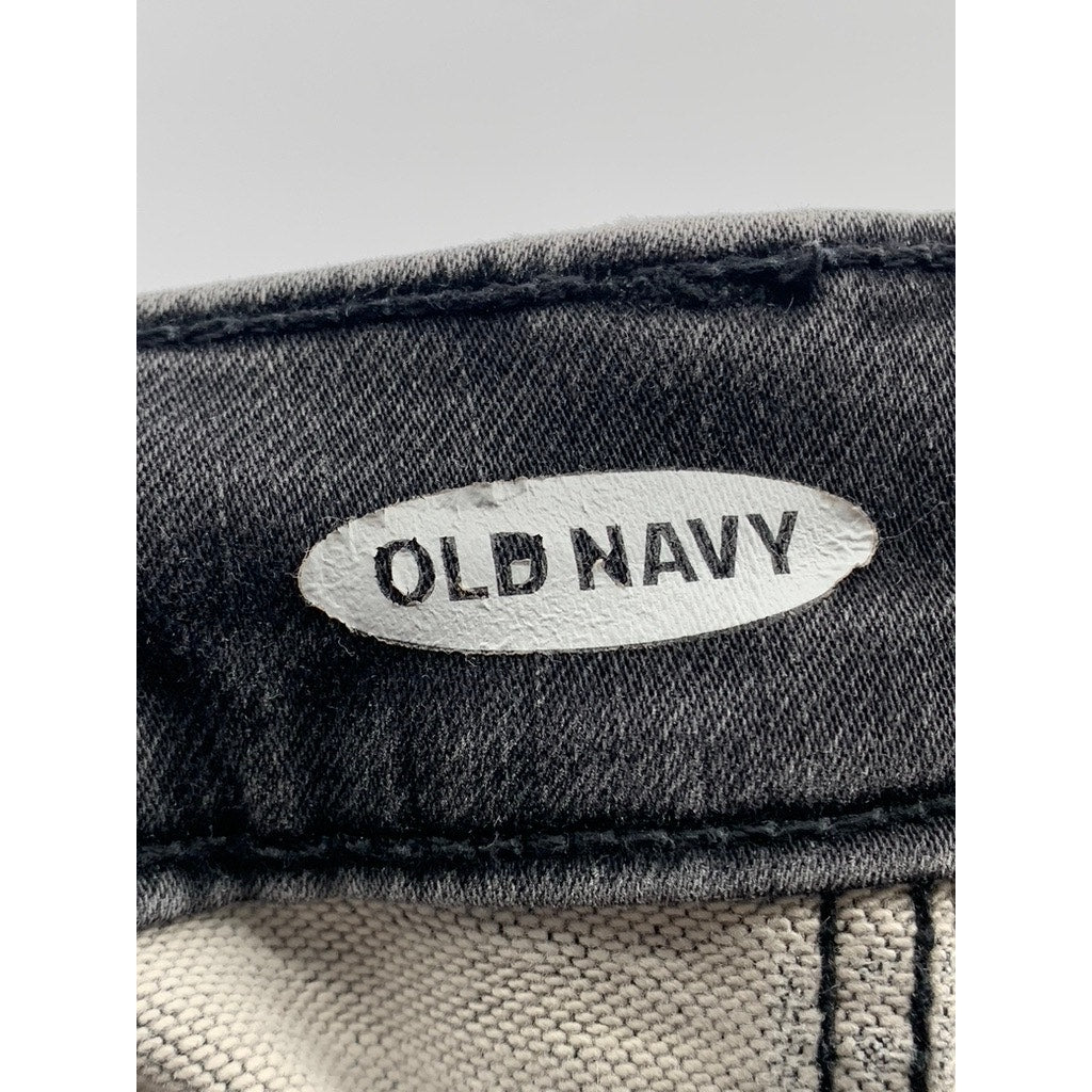 OLD NAVY Men's Black Denim Regular-Fit Slim-Leg Five-Pocket Jeans SZ 29X30