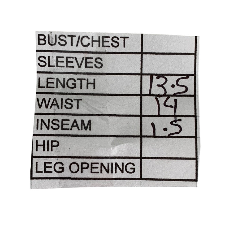 CIDER Women's Red Embroidered Heart Casual Pull-On Shorts SZ L(US8)