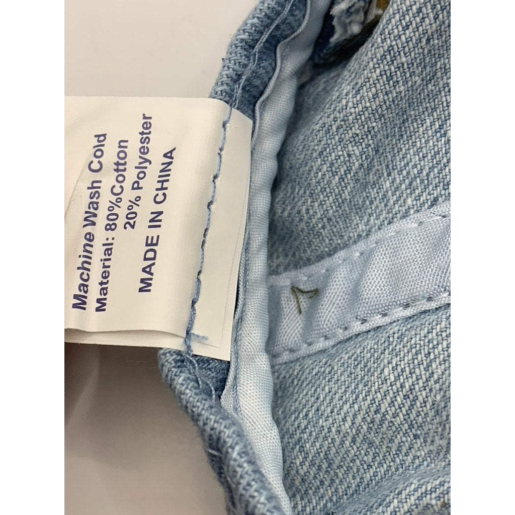 LA CROIX Men's Blue Denim Embroidered Logo Baseball Cap SZ OS