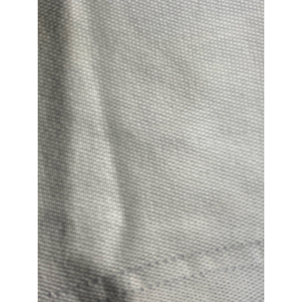 BANANA REPUBLIC Men's Blue Striped Short Sleeve Fitted Polo SZ L