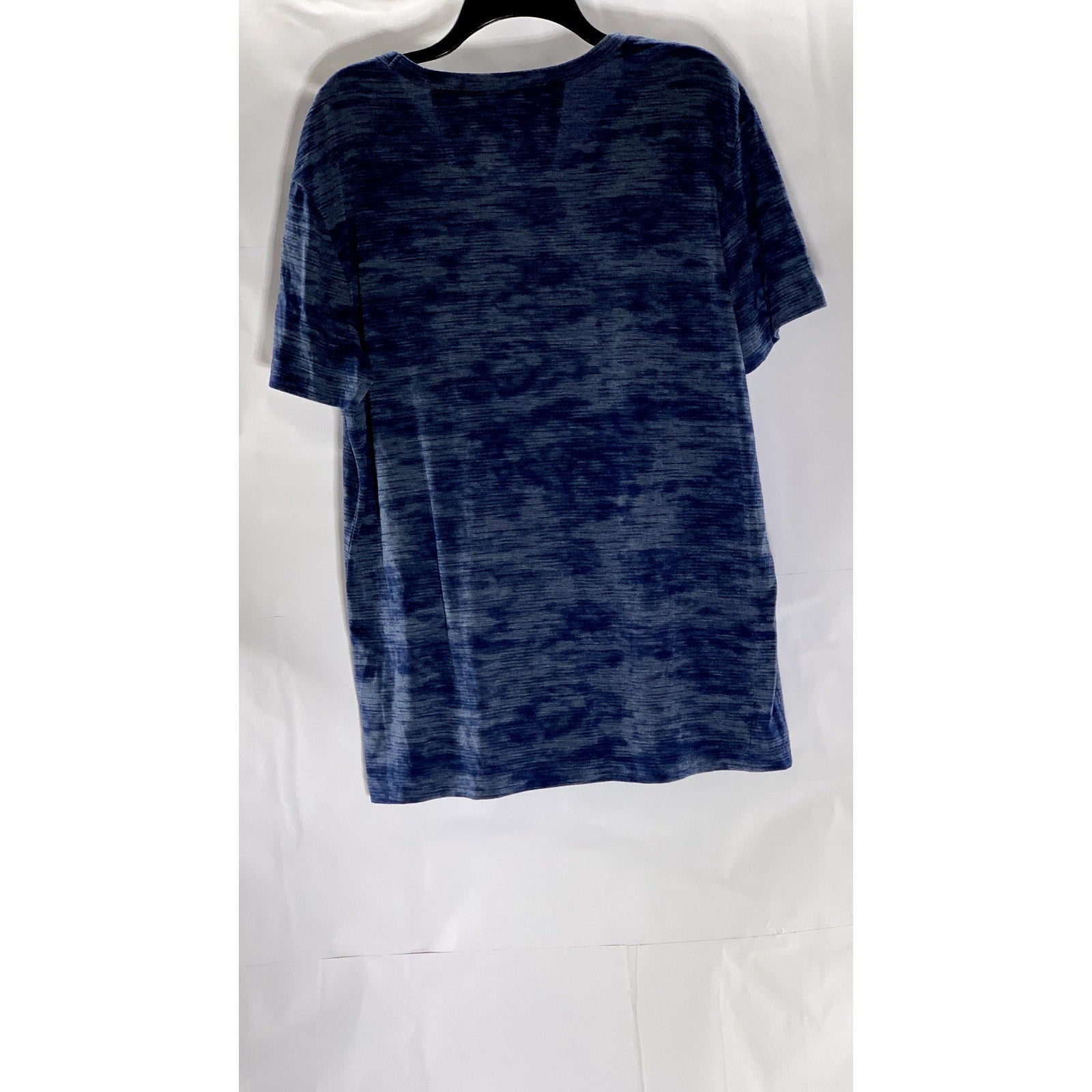 BANANA REPUBLIC Women's Blue Scoop-Neck "The Vintage T" Short Sleeve Top SZ L