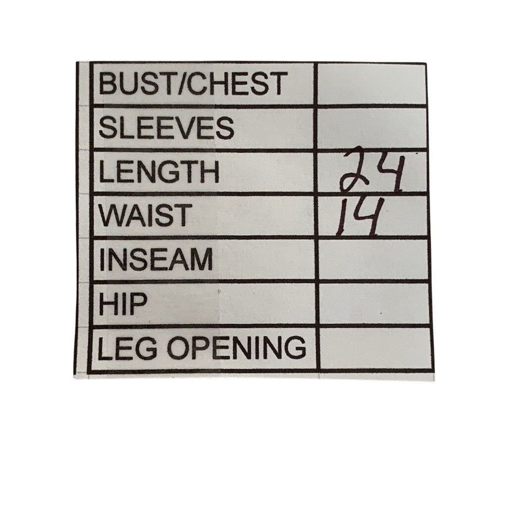 CRECE Women's Gray Plaid Straight Knee-Length Skirt SZ L