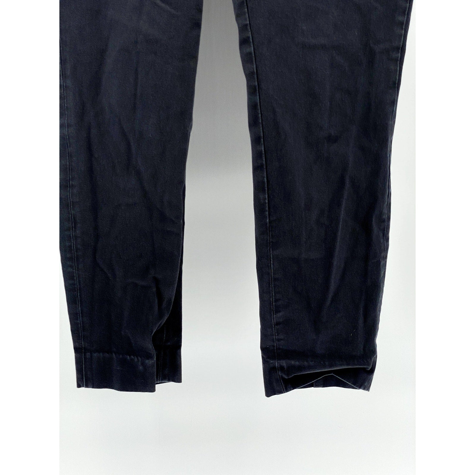 EVERLANE Women's Black Pocketless Slim-Leg Regular-Fit Ankle Pant SZ 4