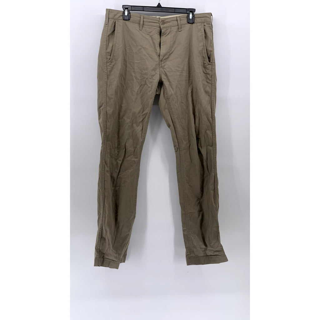 LEVI'S Men's Tan Regular-Fit Tapered Chino Pants SZ 32X34
