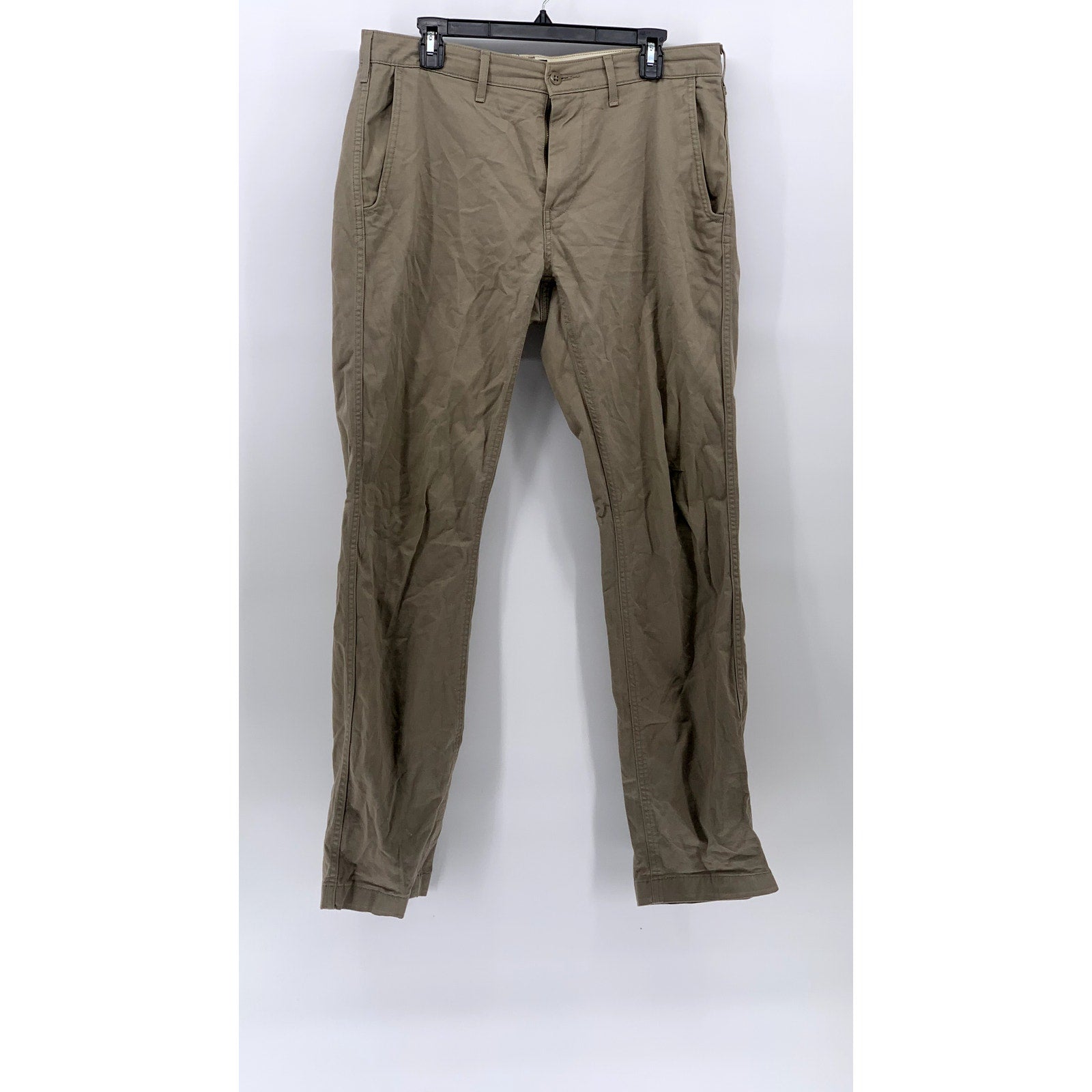 LEVI'S Men's Tan Regular-Fit Tapered Chino Pants SZ 32X34