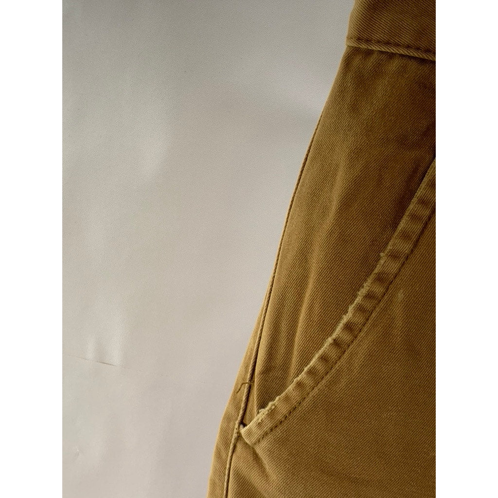 DR. DENIM JEANSMAKER Men's Tan Button-Fly Straight-Leg Four-Pocket Jeans SZ30X32