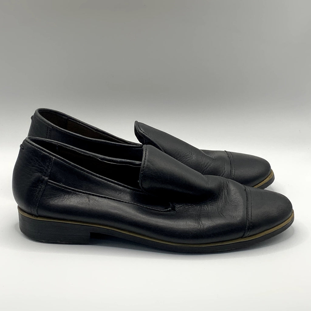 CHELSEA CREW Black Label Women's Black Round-Toe slip-On Shoes SZ 6