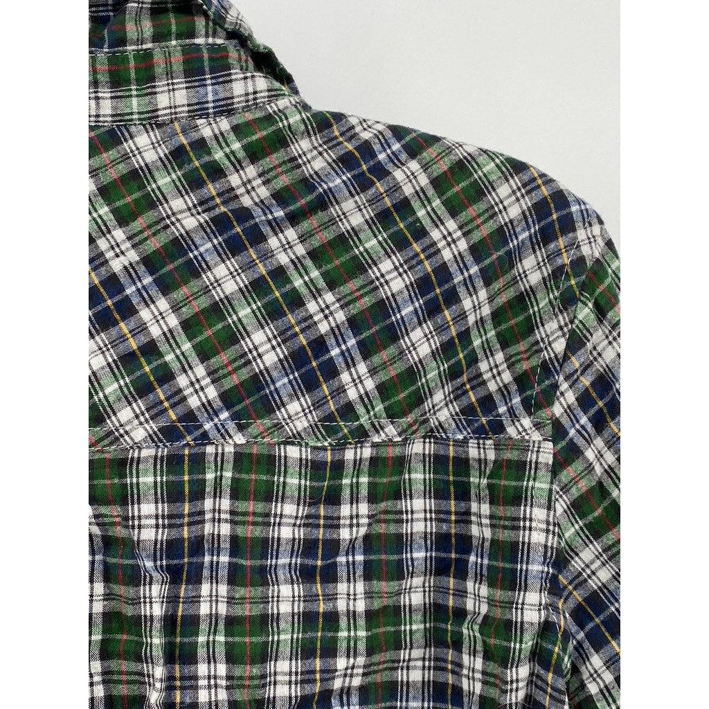 NEW DIRECTION Men's Green Button Down SIZE L