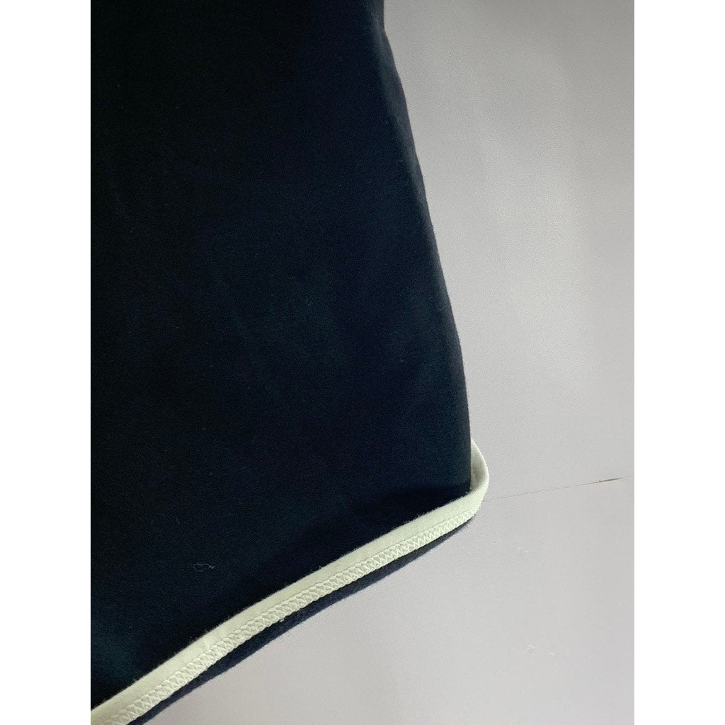 ARITZIA TNA Women's Black/White Hold-It Pull-On Peppy Shorts SZ 2XS