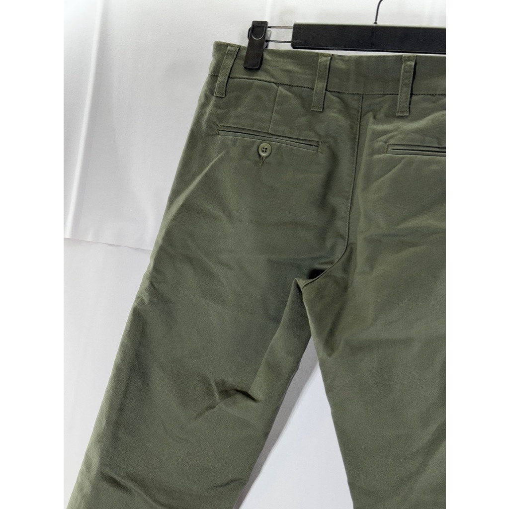 CARHARTT WORK IN PROGRESS Men's Dark Green Slim-Fit Sid Chino Pant SZ 29X32