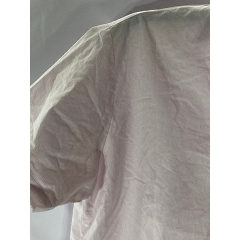 POLO CHINO RALPH LAUREN Women’s Vintage Light Pink Classic Fit Button-Up Top SZM