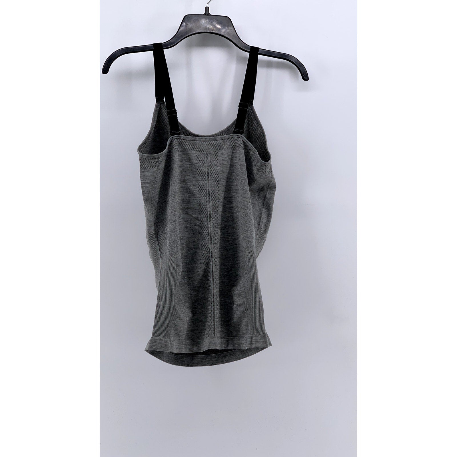 KATHY CURVY Women's Gray Scoop-Neck Tank Top SZ OS