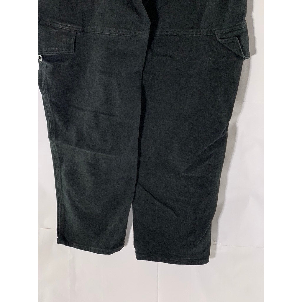ARITZIA WILFRED FREE Women's Black Solid Cargo Straight-Leg Pants SZ 6