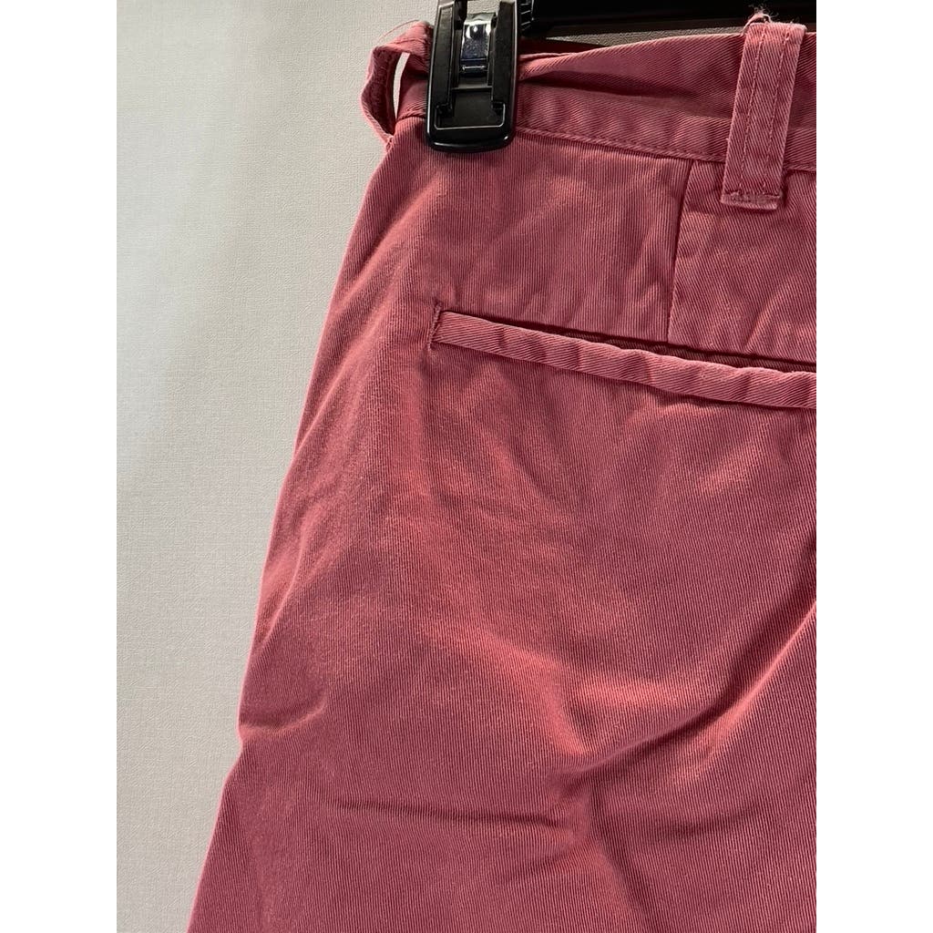 J.CREW Men's Red Pink Cotton Stanton 7" Chino Shorts SZ 32