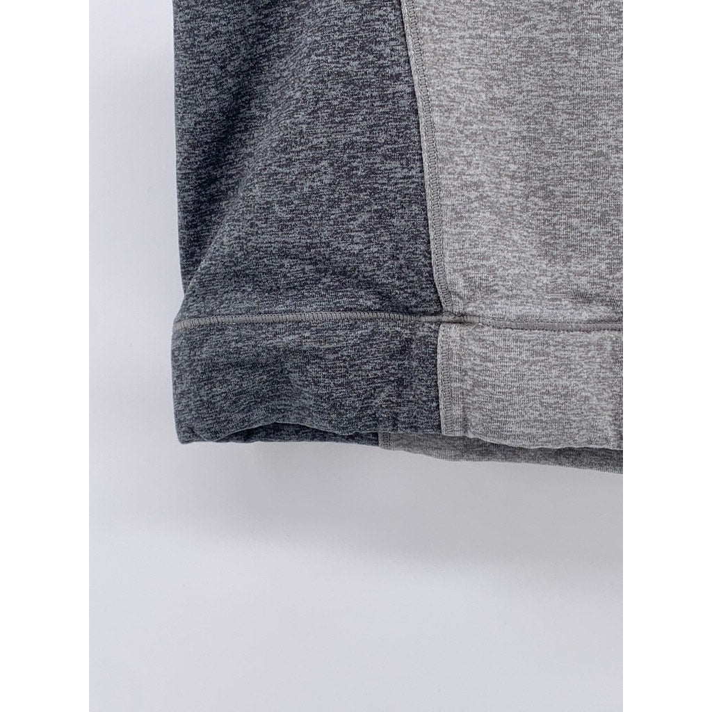 WEME Women's Heather Gray Active Halter Sleeveless  Cropped Top SZ S