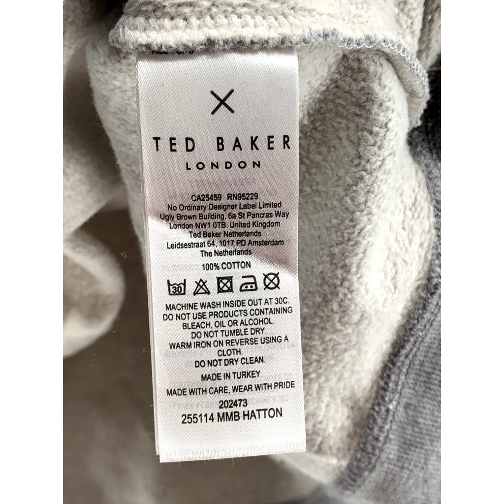 TED BAKER LONDON Men's Gray Hatton Crewneck Long Sleeve Casual Sweatshirt SZ4(L)