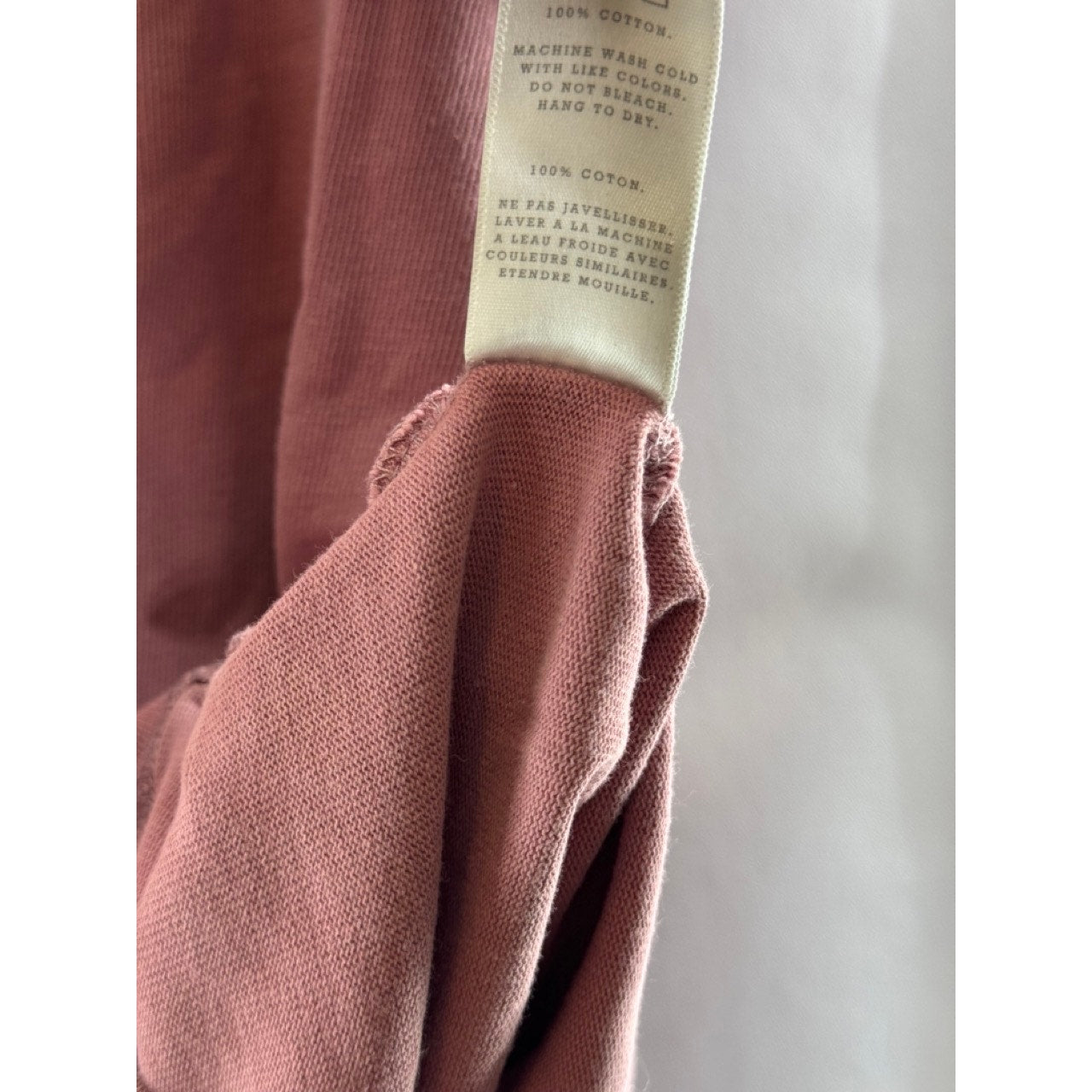 FAIRPLAY Women's Terracotta Solid All Is Fair Crewneck Short Sleeve T-Shirt SZ M