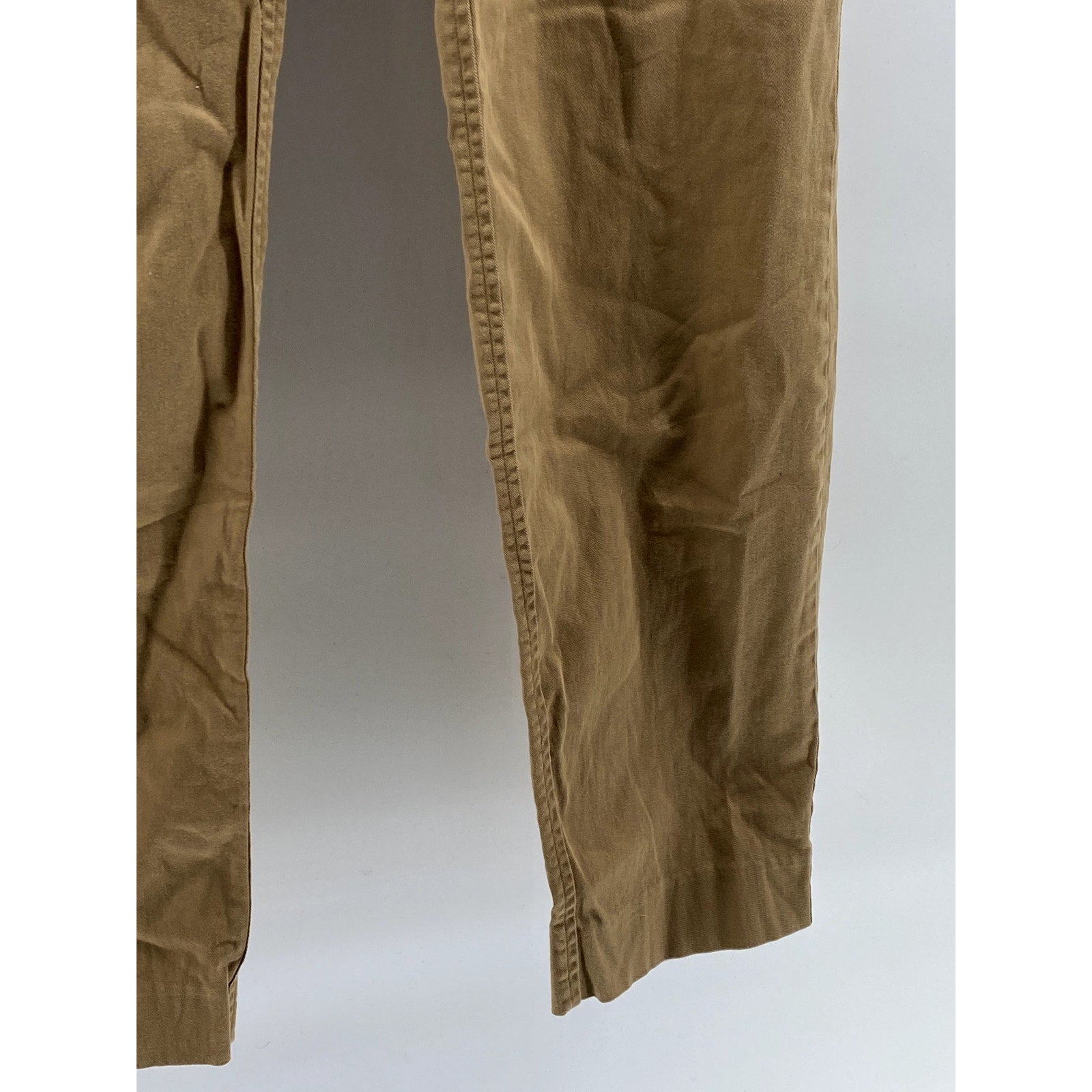 SCOTCH & SODA Maison Scotch Women's Khaki Bell Slim-Fit Chino Pants SZ 29/32