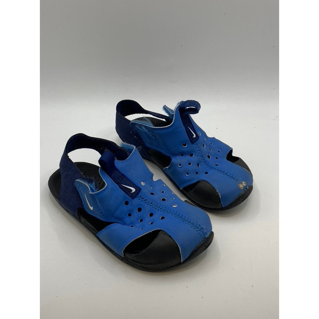 NIKE Baby's Blue Sunray Protect 2 Slingback Sandals SZ 7C