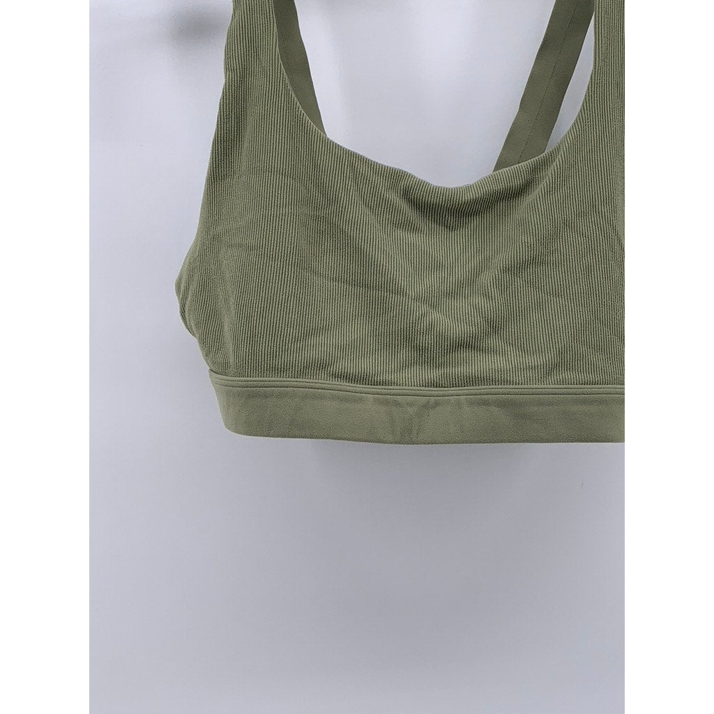 ATHLETA Women's Green Active Crop Tank Top SZ M