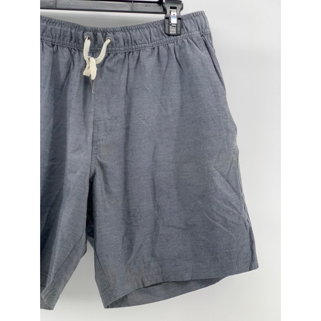 FAIR HARBOR Men's Gray Drawstring Pull-On Casual Shorts SZ L