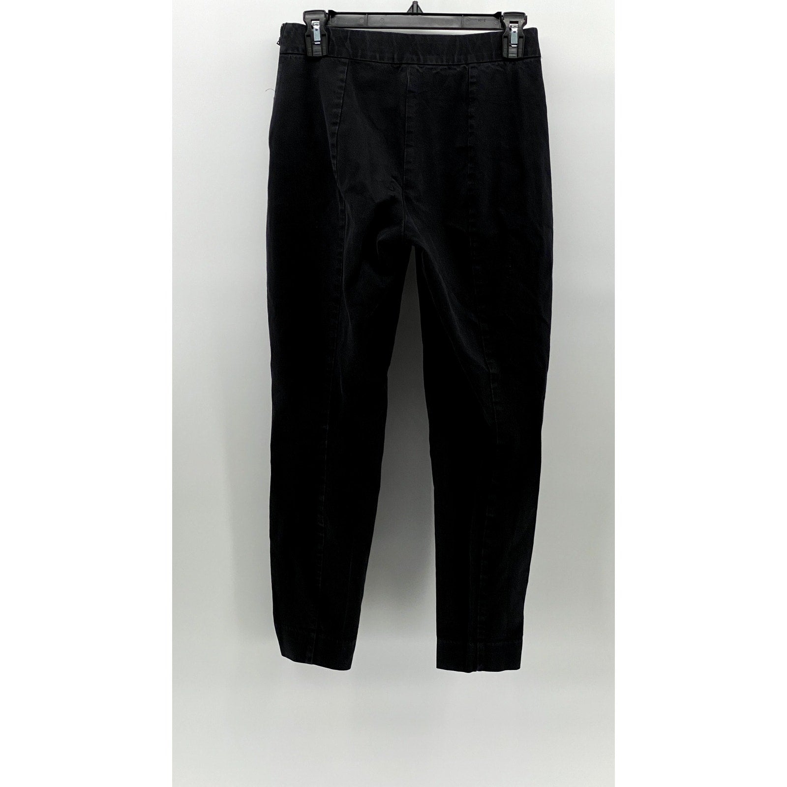 EVERLANE Women's Black Pocketless Slim-Leg Regular-Fit Ankle Pant SZ 4