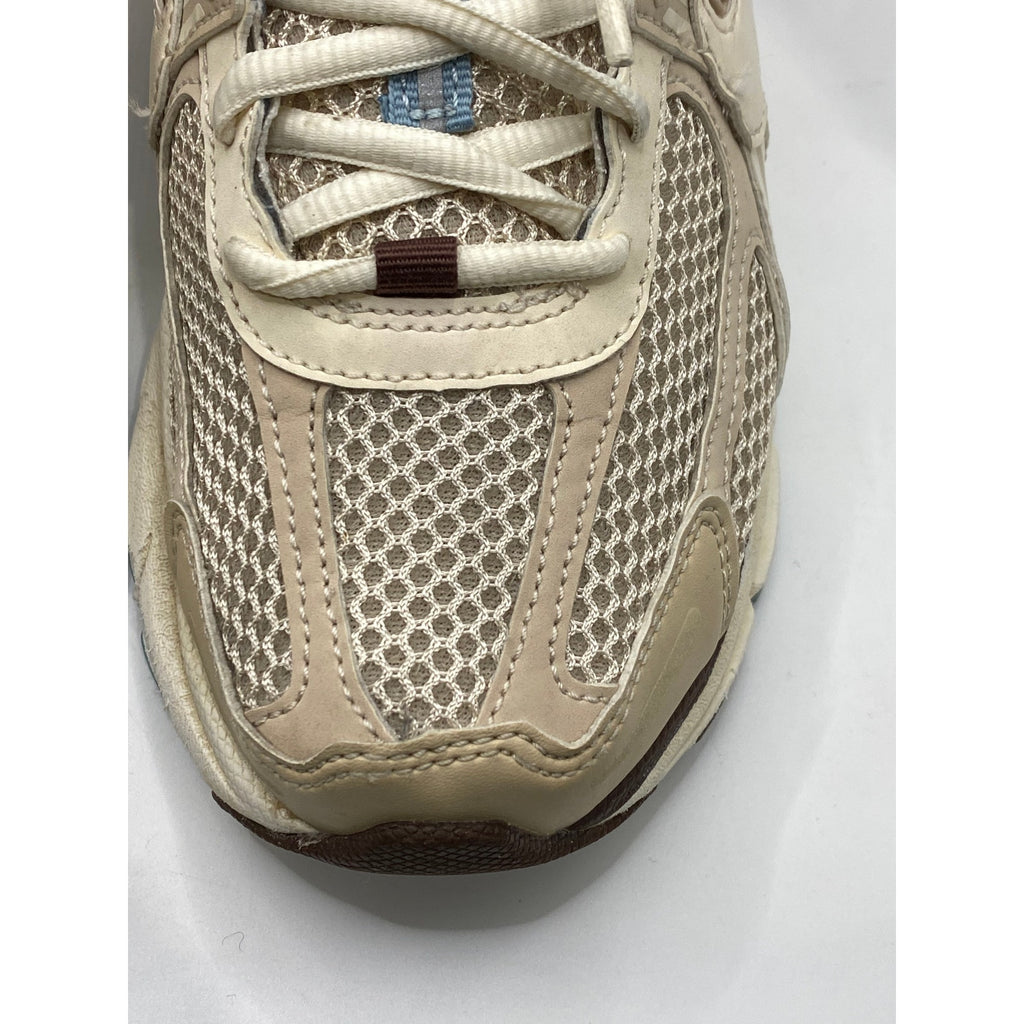 NIKE Women's Oatmeal Mesh Zoom Vomero 5 Lace-Up Active Sneakers SZ 7