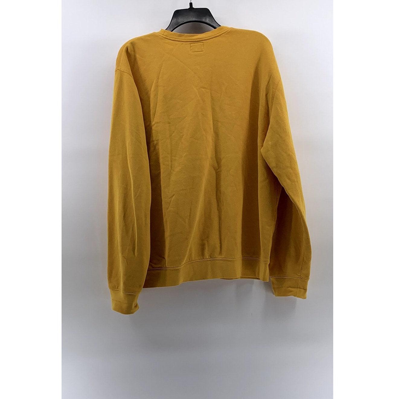 EVERLAST SPORT Men's Mustard Yellow Crewneck Long Sleeve Casual Sweatshirt SZ L