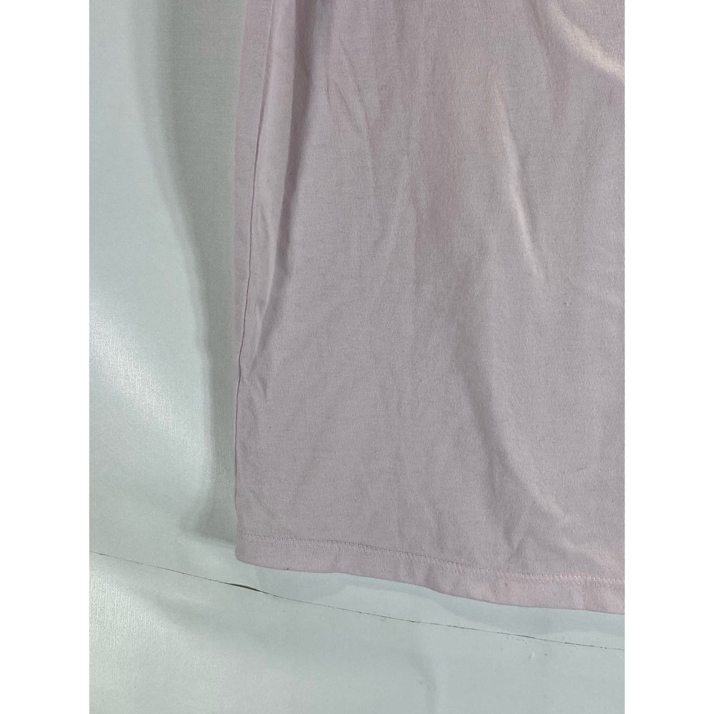 GOODFELLOW & CO Men's Light Pink Crewneck Standard-Fit Lyndale T-Shirt SZ M