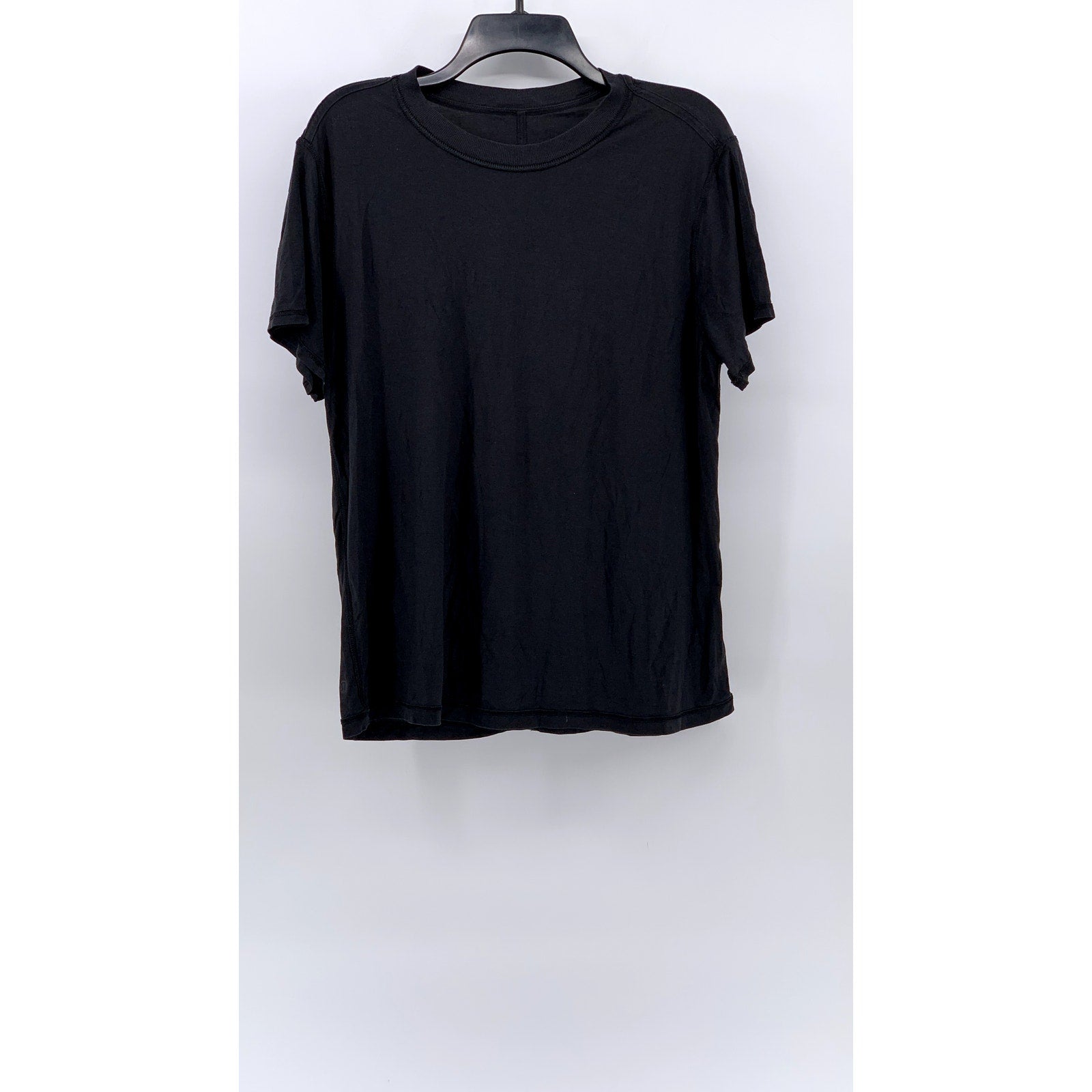 UNBRANDED Men's Black Crewneck T-Shirt SZ S