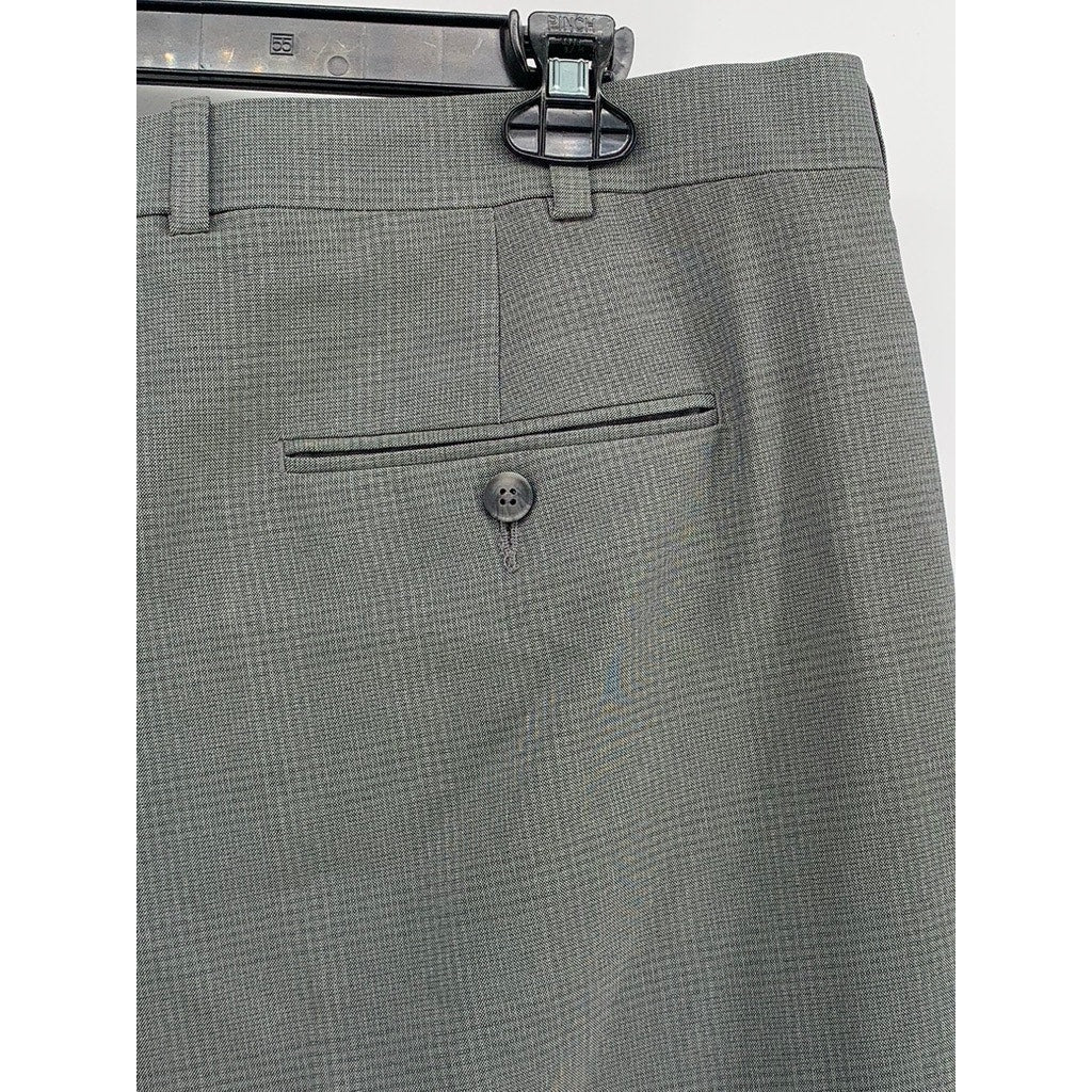 PERRY ELLIS PORTFOLIO Men's Gray Slim-Fit Pants SZ 40X30