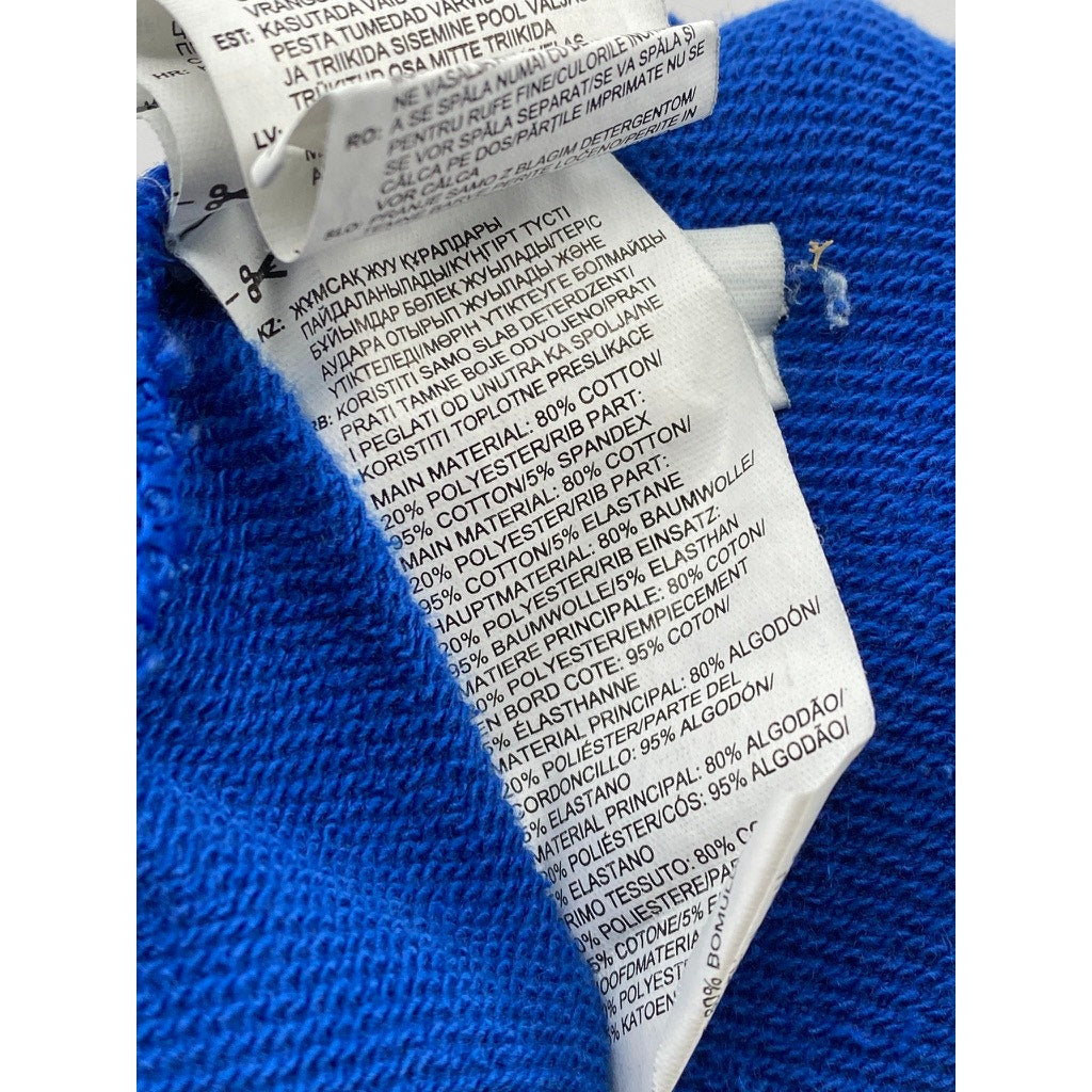 REEBOK Men's Royal Blue Drawstring Casual Pull-On Jogger Pants SZ L