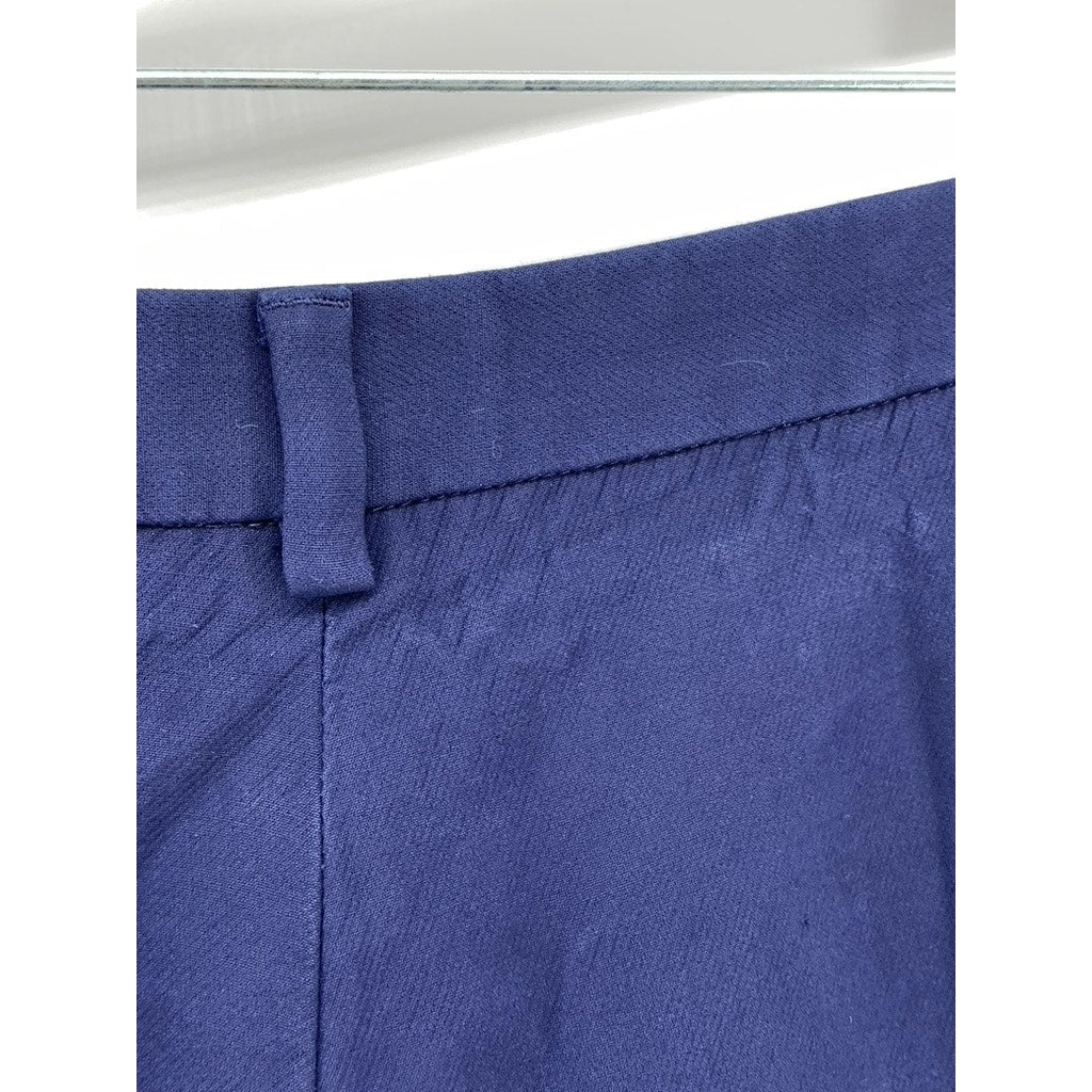 A.P.C RUE MADAME PARIS Women's Navy Straight-Leg Pants SZ 38(USM)
