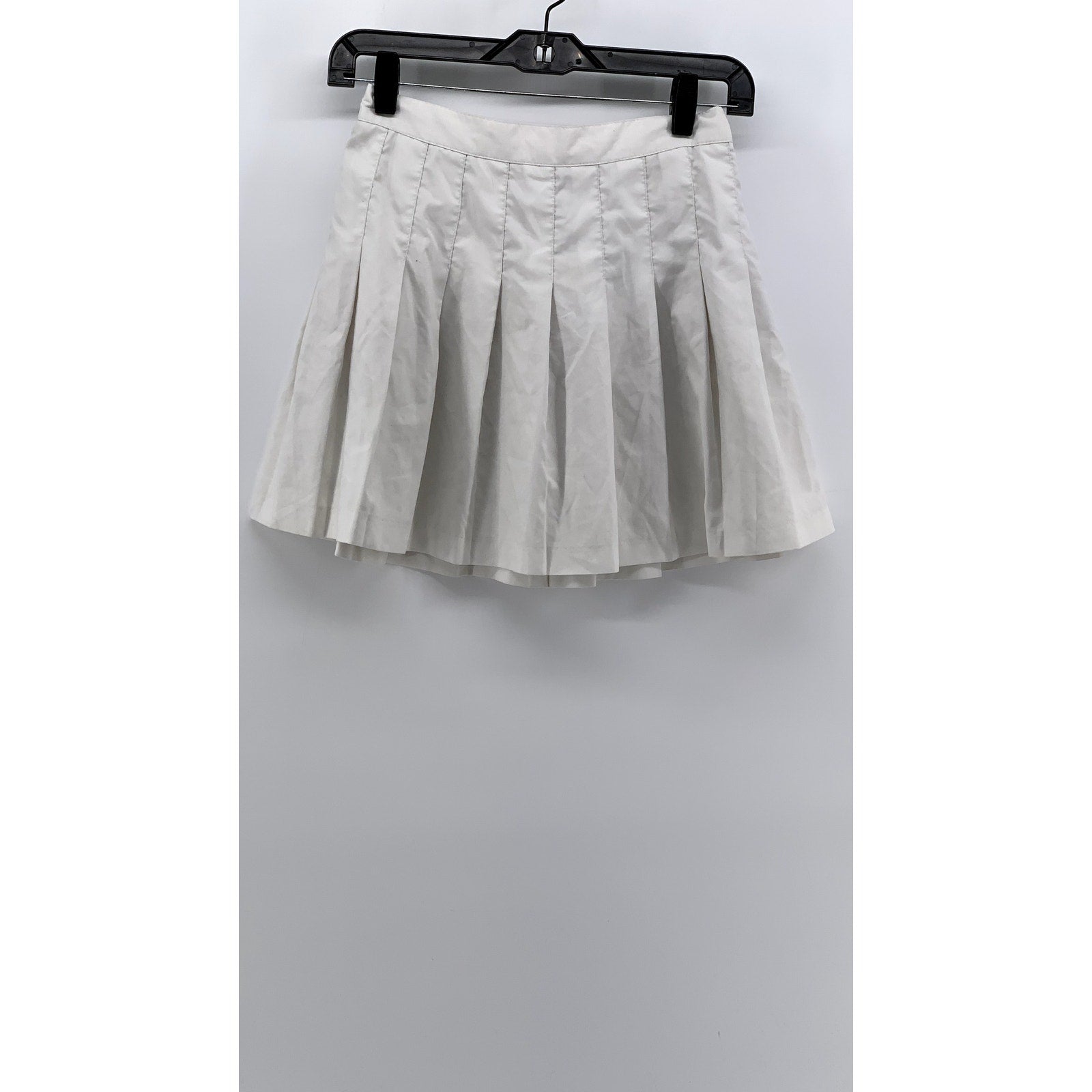 VITAL Women's White Pleated Tennis Mini Skirt SZ 8