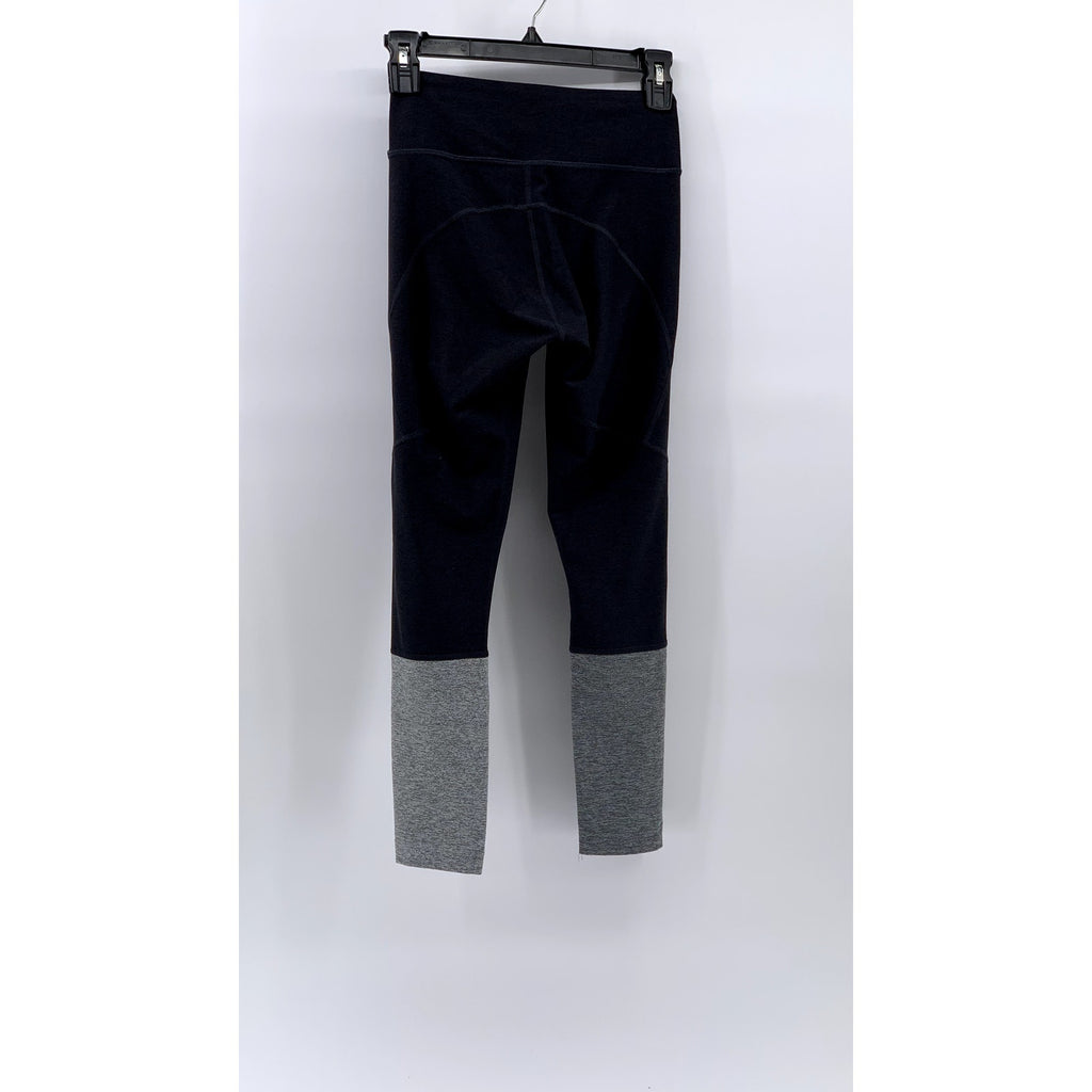 OUTDOOR VOICES Women's Gray Color-Block 7/8 Active Leggings SZ XS